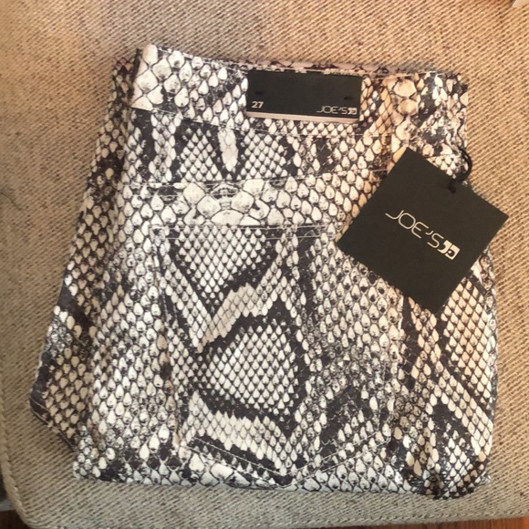 BNWT Joe’s Jeans Snakeprint size 27 - Picture 2 of 4
